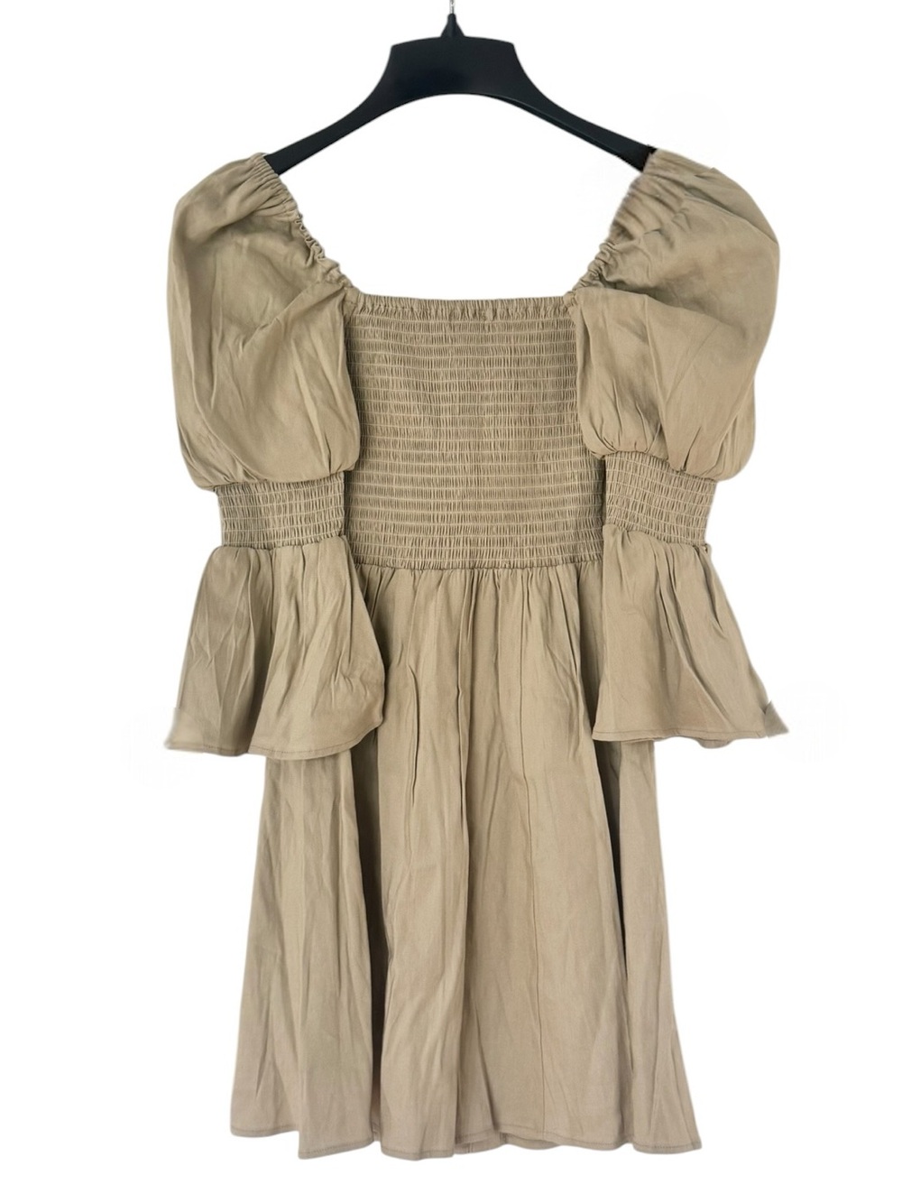 Wayf Juliet Sleeve Linen Blend Dress NWTS - Picture 3 of 5
